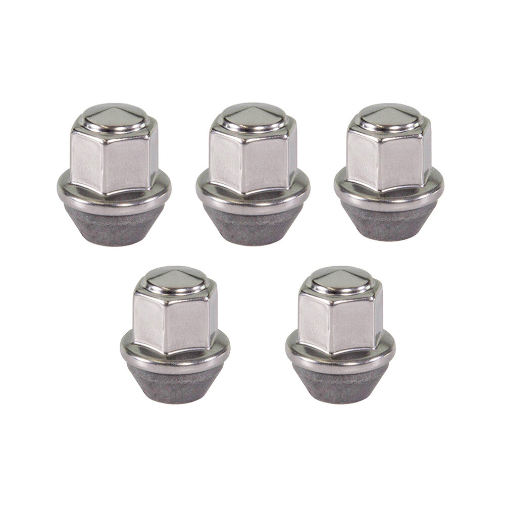 Set Of Wheel Lug Nut Sliver CV6Z1012C Fits for Ford Fusion Focus Escape Q
