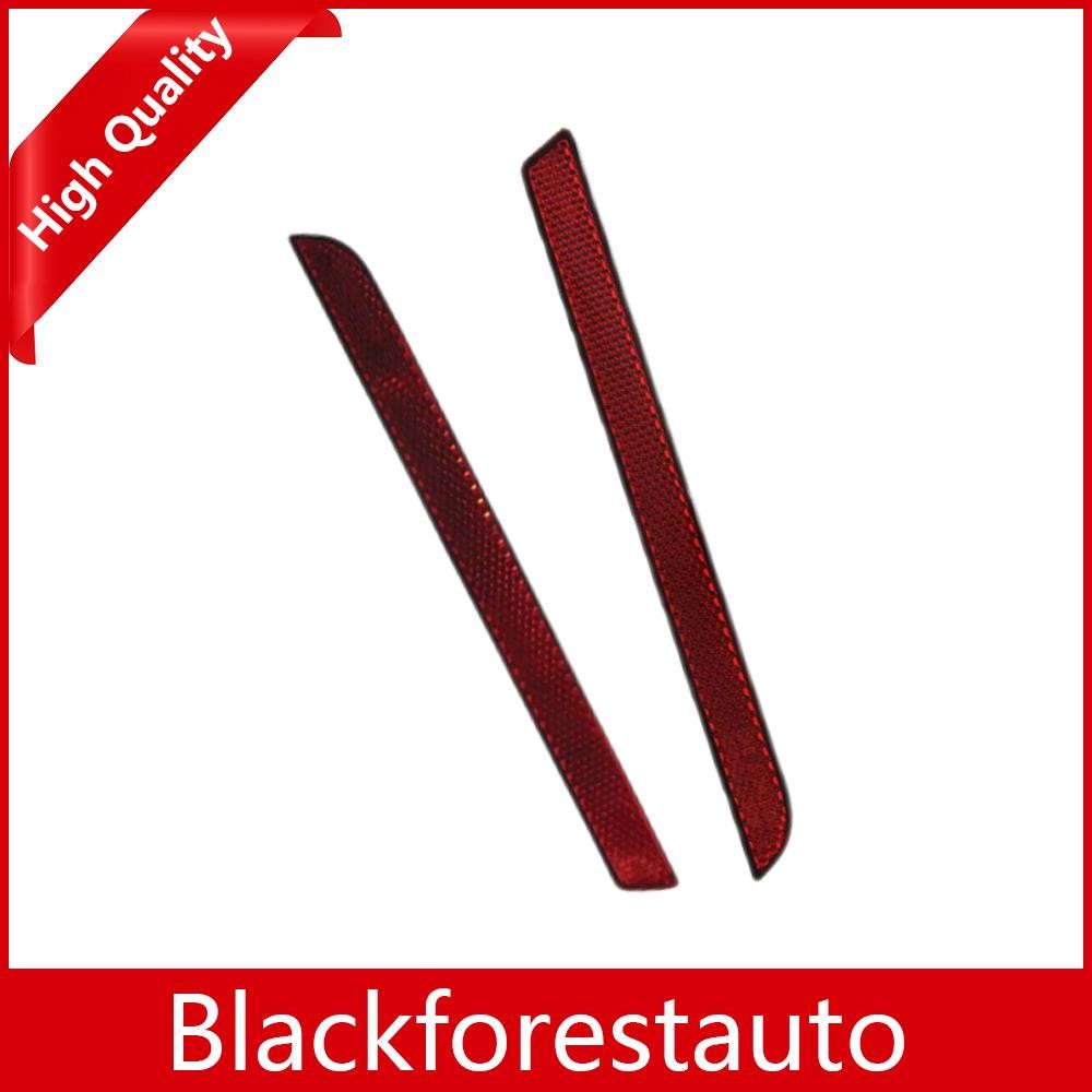 Rear Left  Right Side Bumper Reflector Red Lens Fits for Sienna 2021-2023 Q