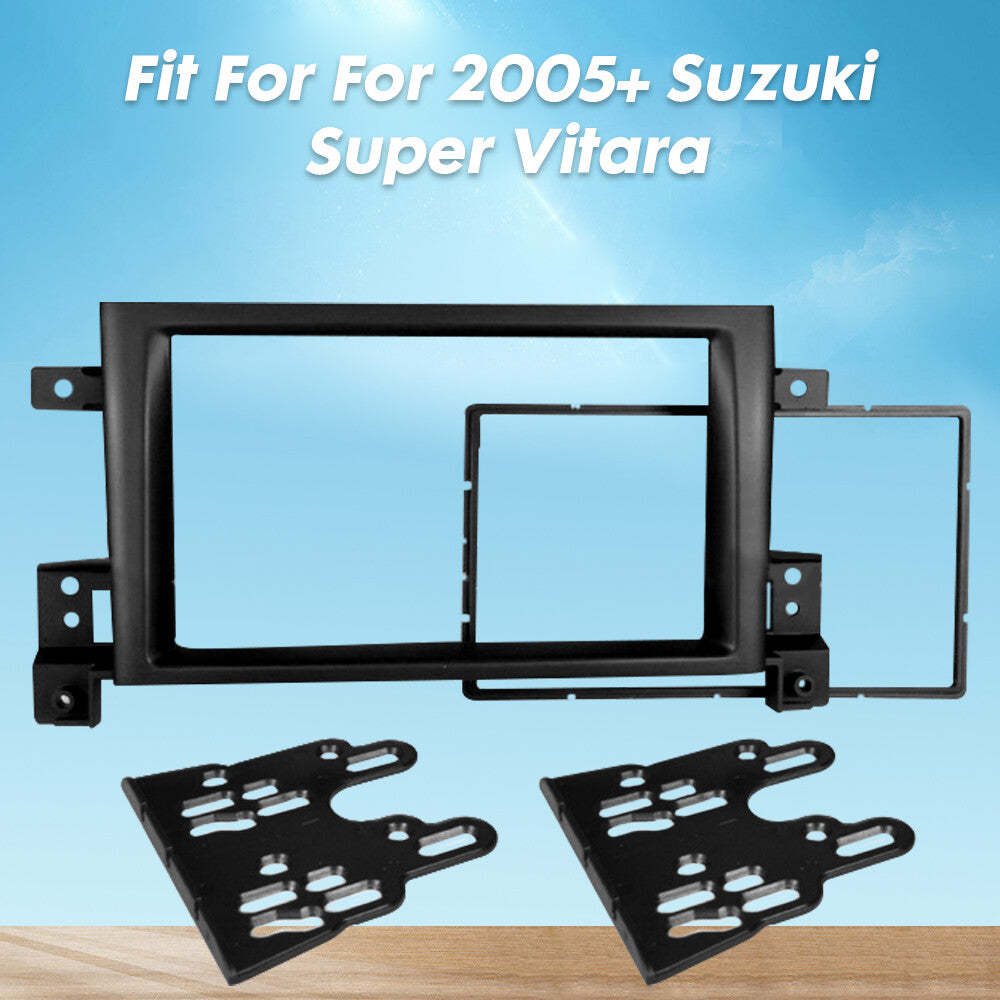 7-inch 2DIN Fascia panel frame for 2005-2017 for Suzuki Grand Vitara car stereo radio - n