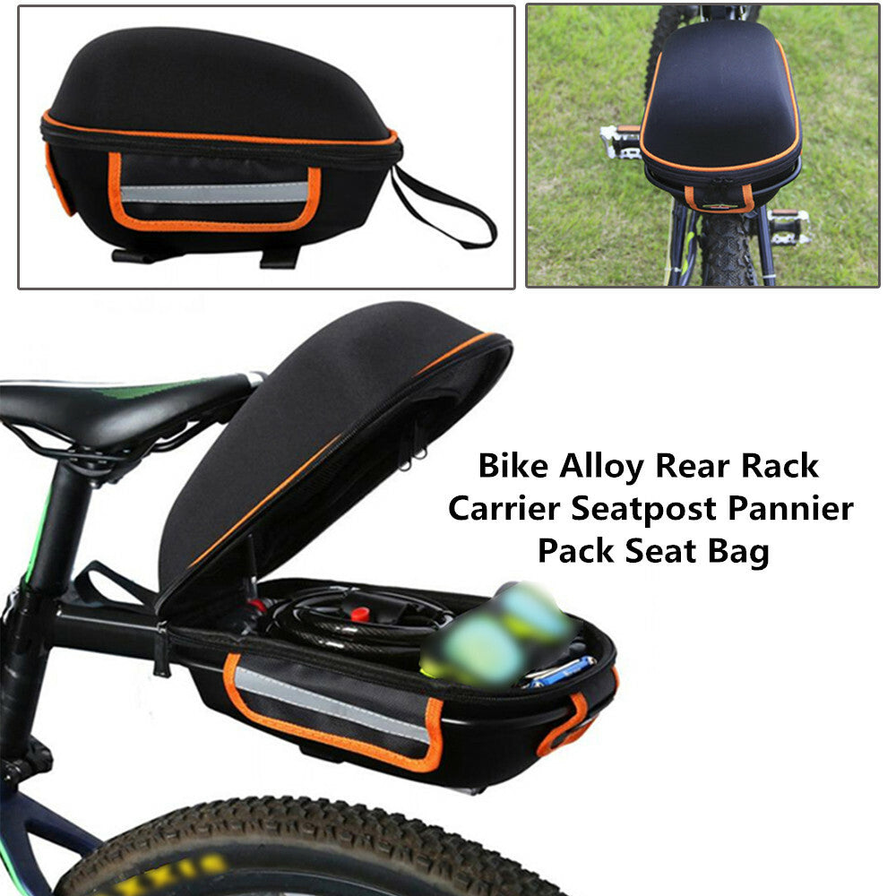 Bicycle alloy rear rack bracket, for seat post, basket, frame, for seat , packing capacity 4.5KG - n