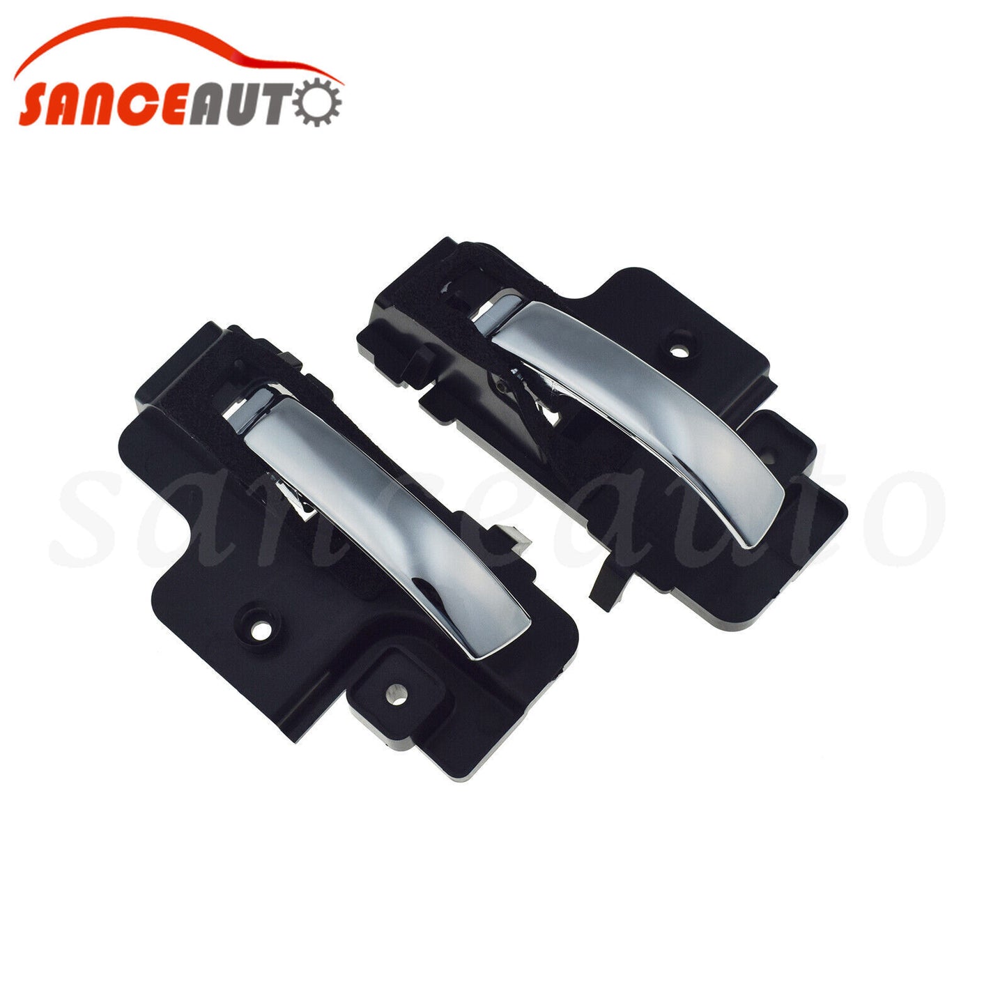 Inner door handle chrome alloy suitable for 07-12 for Dodge caliber 07-10 for Jeep compass - n