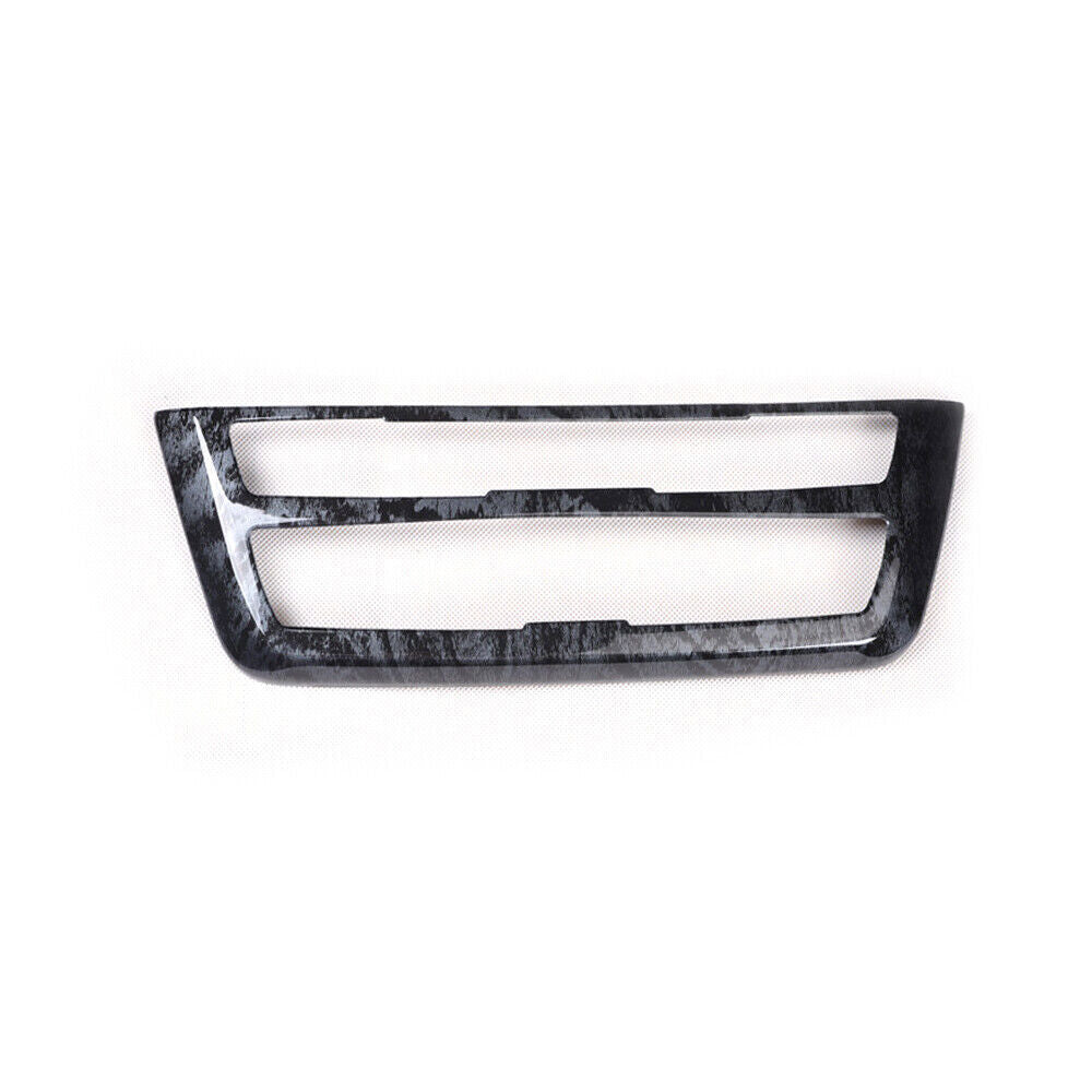 for BMW 3 Series 2014-2018 Black Wood Grain Central AC Button Control Panel Trim