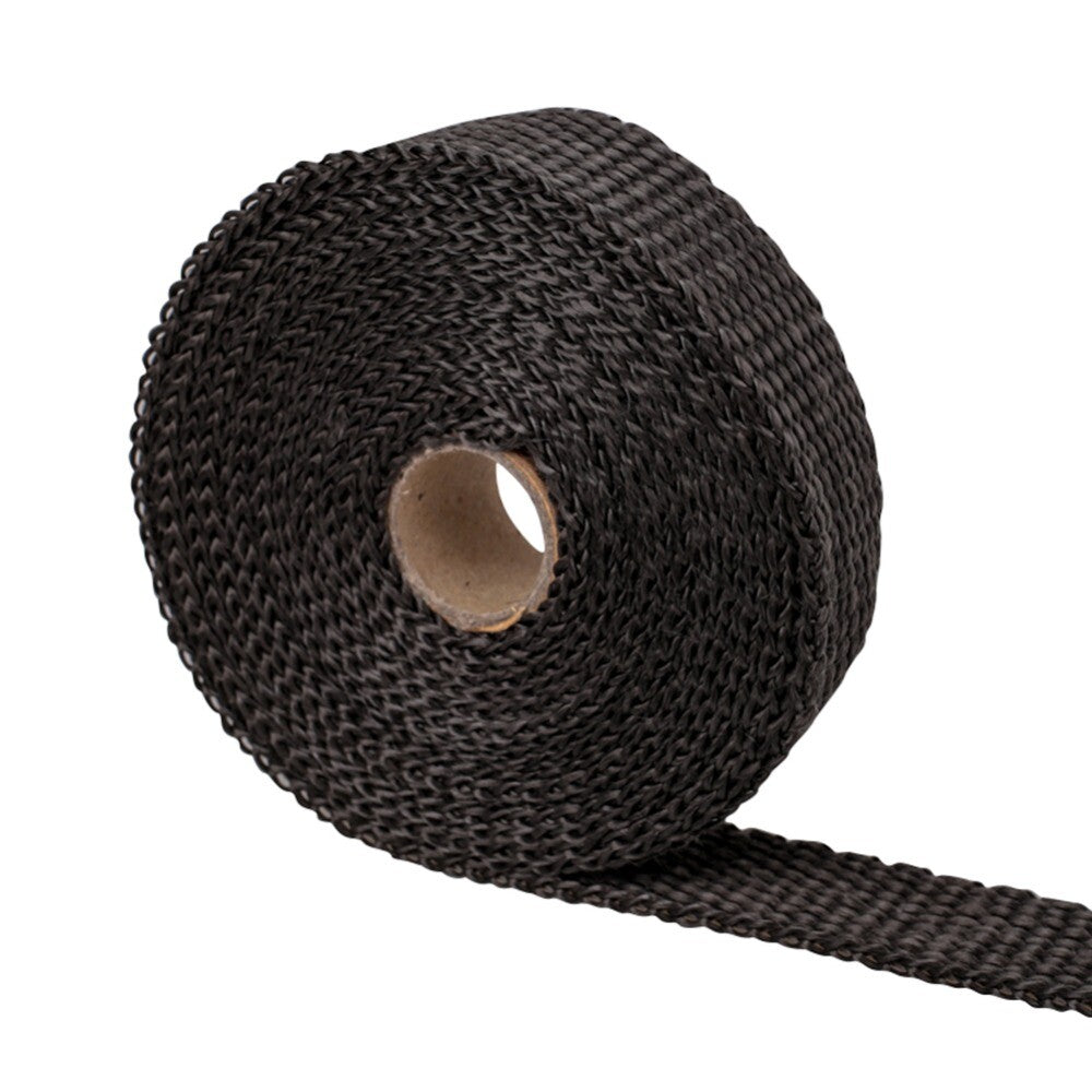 Exhaust Wrap Motorbike Motorcycle Bike Black 15m x 50mm for Harley Heat Wrap