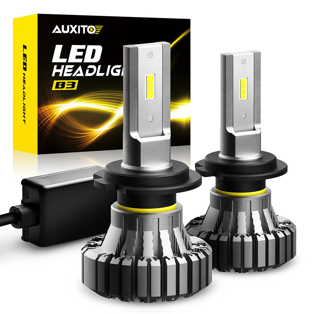 2X 120W 20000LM H7 CSP LED Tianshui Micron Big Film - v