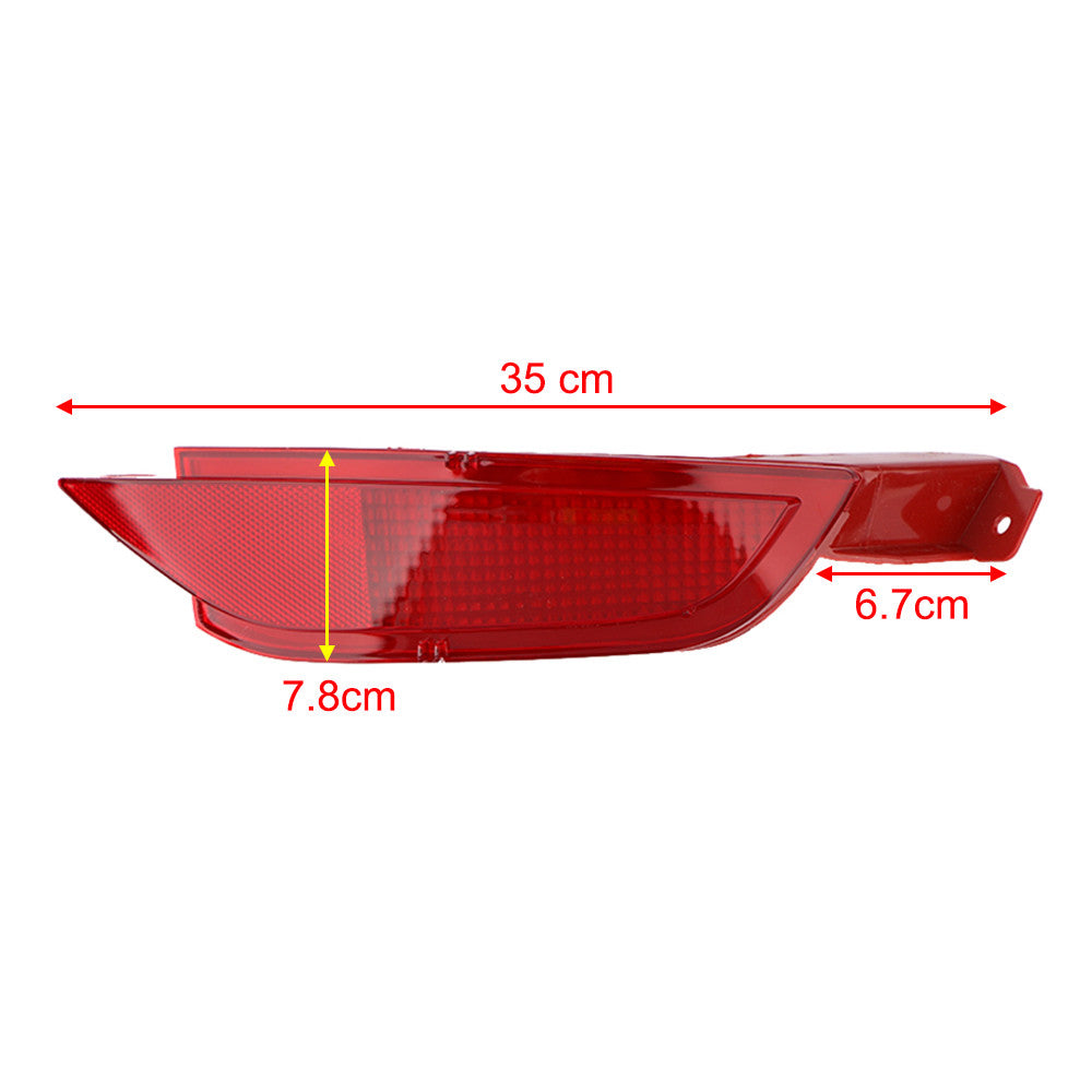 Rear fog light bumper right marker reflector cover for Ford Fiesta 2008 - 12