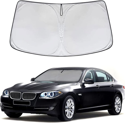 Foldable UV block cover for 2014-2020 520i F10 F11 car windshield sunshade. n