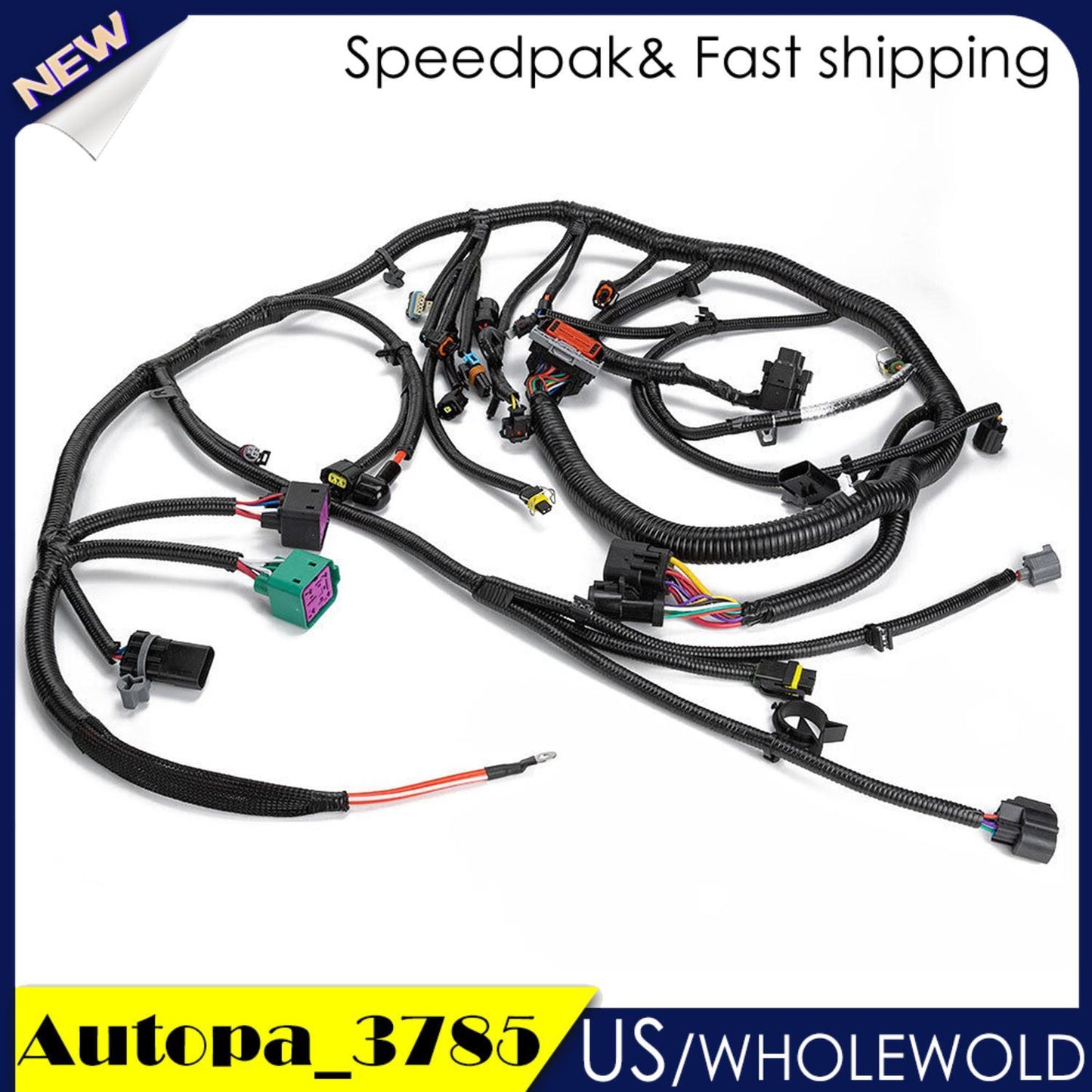 Engine Wiring Harness 5C3Z-12B637-BA for Ford Super Duty 05-07 6.0L 11/4/2004?