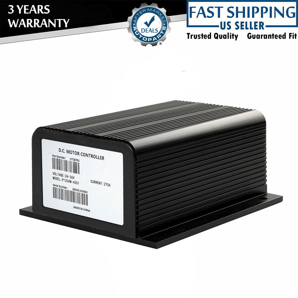 0-5K 24V 275A Speed Controller fit Curtis 1204-027 1204-009 For EZGO Marathon US Q