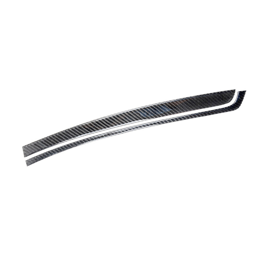 3Pcs Carbon Fiber Interior Trunk Release Cover Trim For X1 F48 2016-2018 v