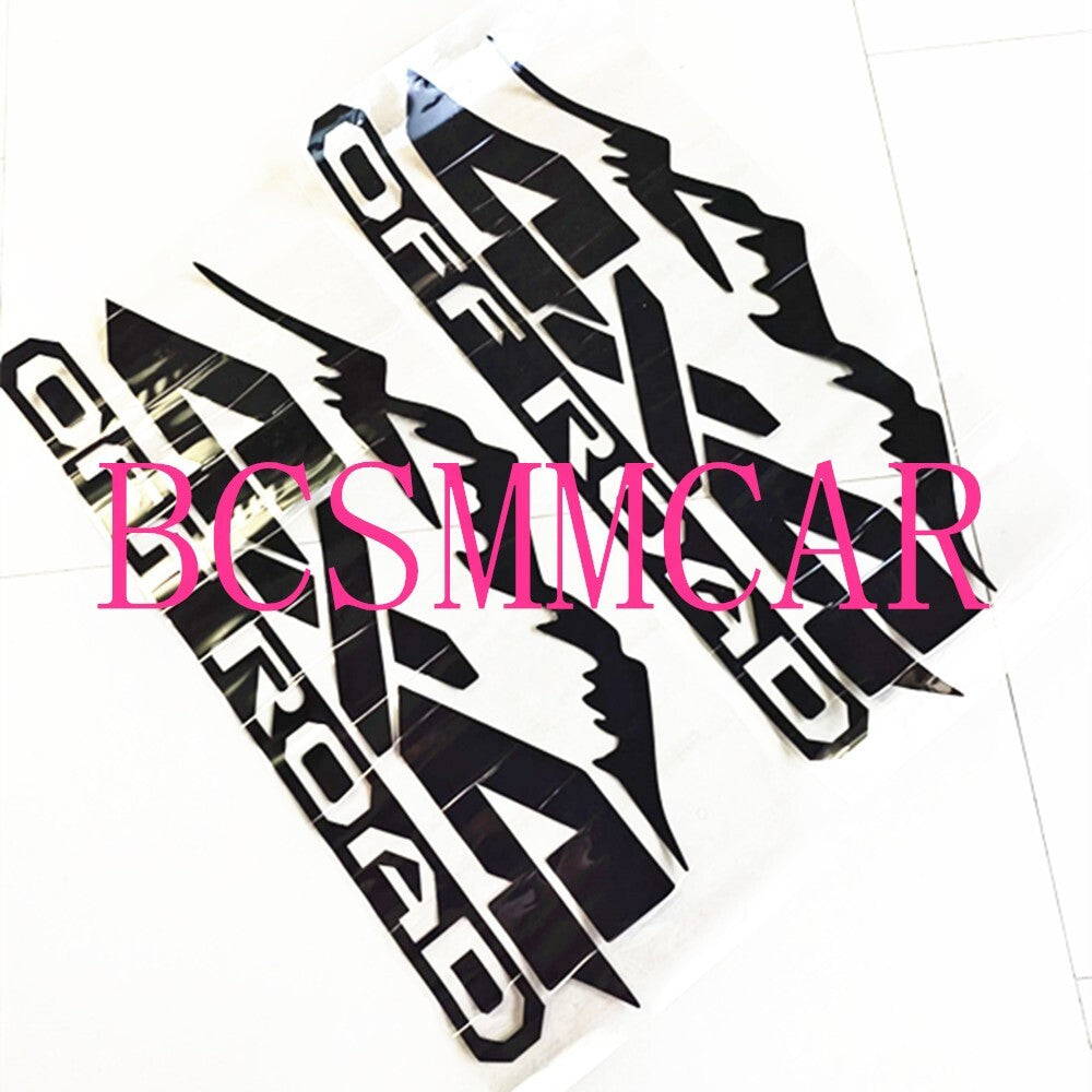 Mountain Range 4X4 Decal Stickers Offroad Car Camper Van Decoration Waterproof