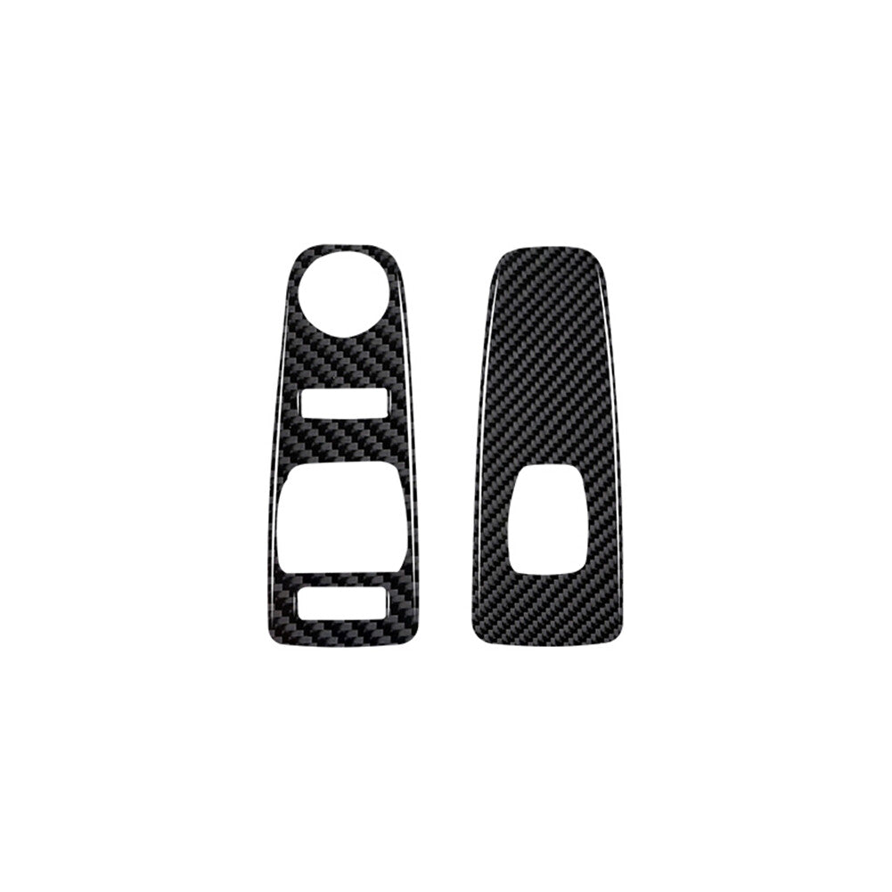 Carbon fiber style headlight switch button panel cover suitable for 22+for Mavericks- v