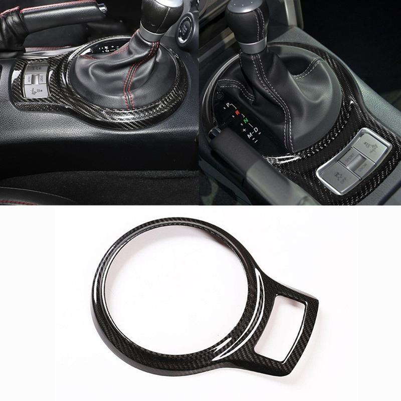 Real Carbon Fiber Gear Shift Panel Trim for Toyota 86 for Subaru BRZ12-20 for Scion -S