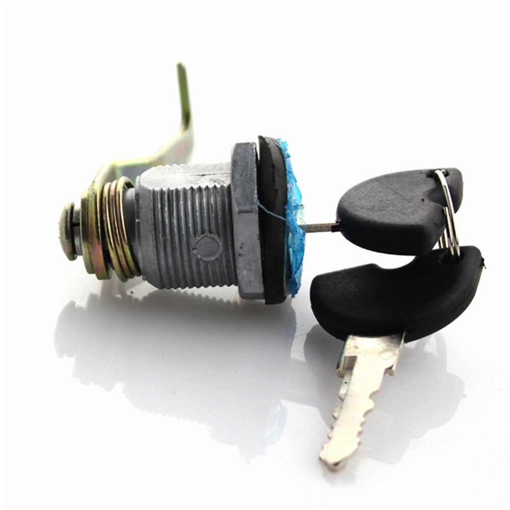 1Set Motorcycle Tail Box Lock Rear Trunk Lock +2 Keys Refit Part Replacement New Q