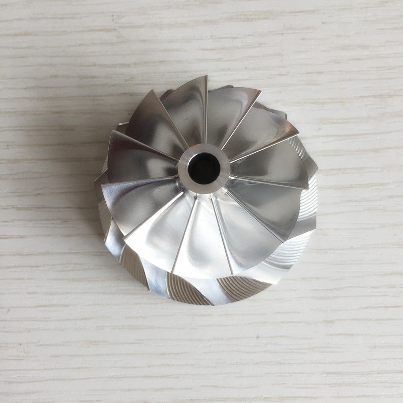 K27 46.80/59.95 mm 11+0 Blade Turbine Milling/Blank Compressor Wheel