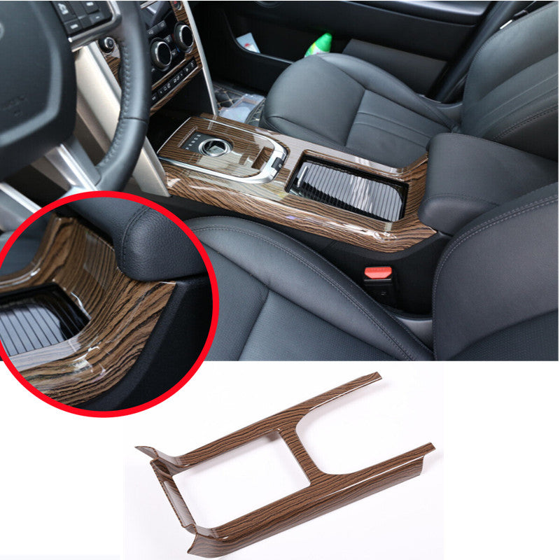 for Land Rover Discovery Sport 15-19 ABS Central Gear Shift Panel Trim Sand Wood n