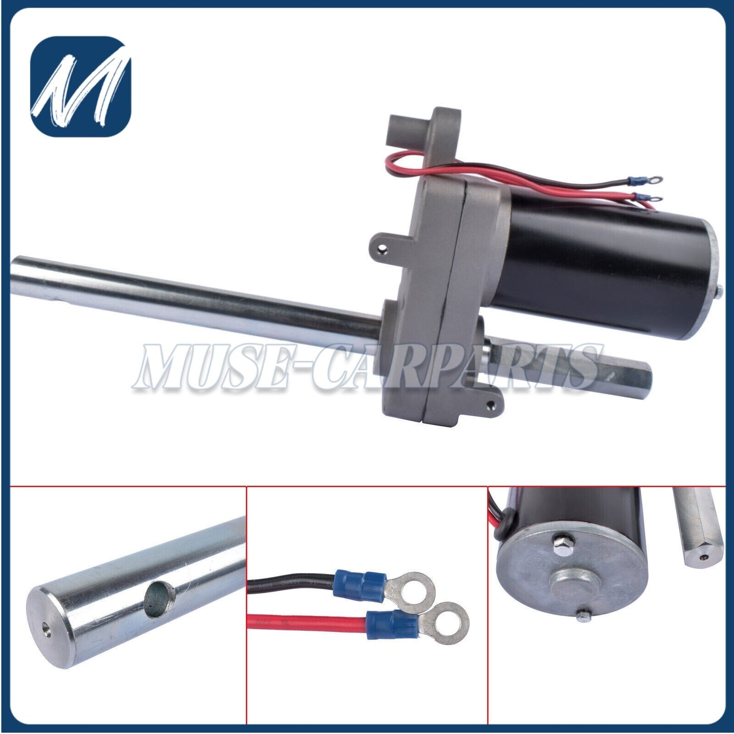 Replacement One-Speed Gear Motor for Bulldog Electric Jacks 1824210100 1046131 Q