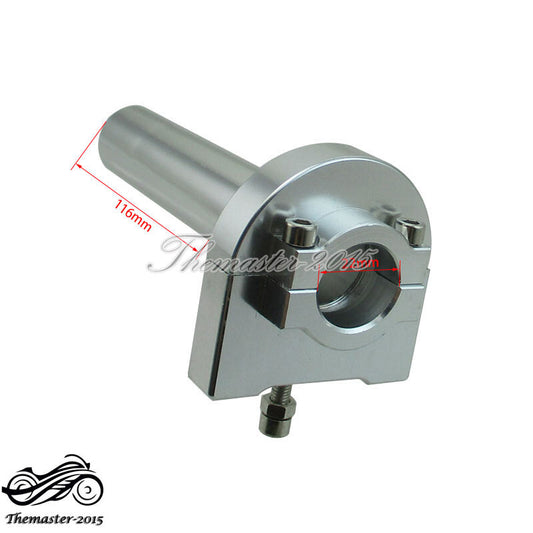 CNC Aluminum Twist Throttle Fit Moped Scooter Street Motorcycle Dirt Monkey Bike Q