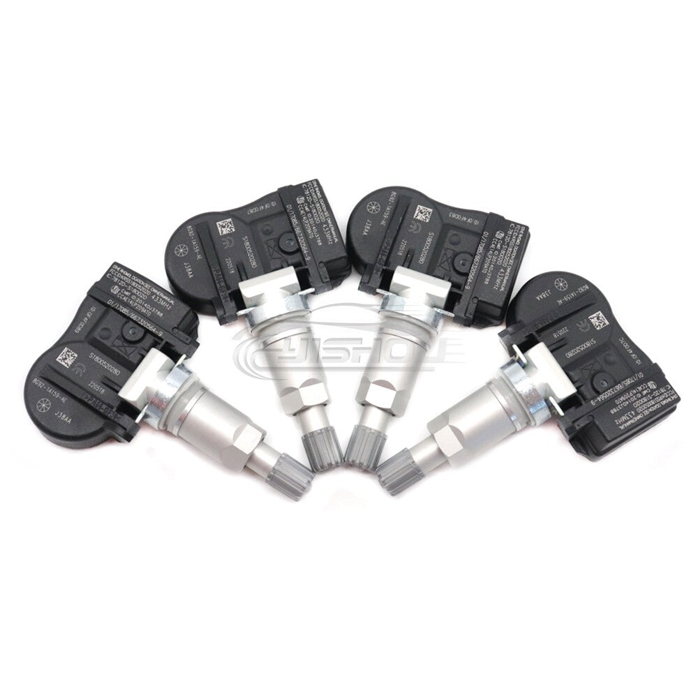 4-pack 8G92-1A159-AE TPMS tire pressure sensors for Volvo S60, S80, V60, XC70 433MHz