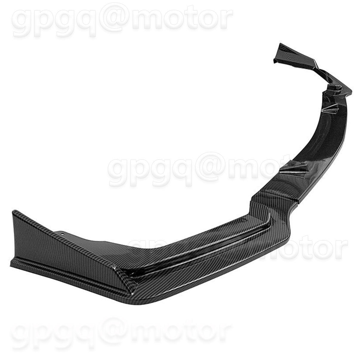 Carbon Fiber Front Bumper Lip Spoiler Splitter for Infiniti Q50 Sport 2014-2017 n