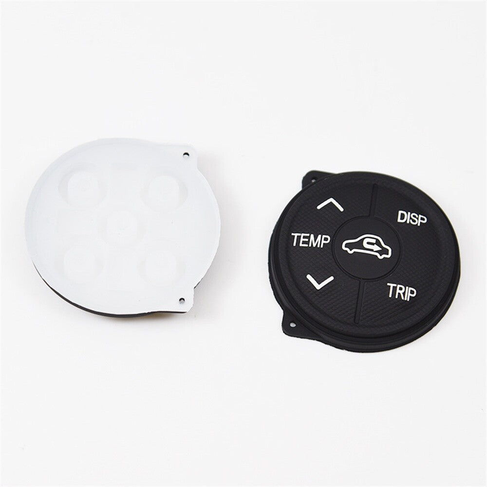 Car Steering Wheel Control Rubber Button Cushion for Toyota Prius/Prius C 11-14