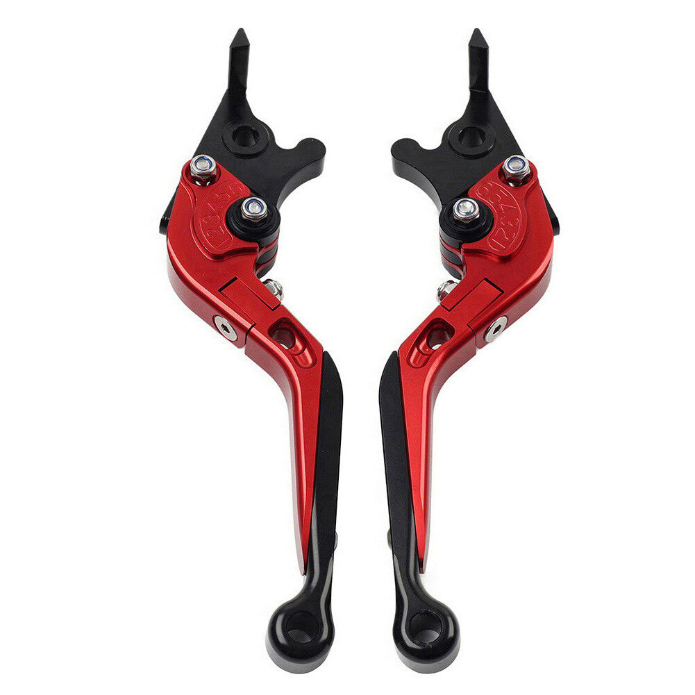 Folding Extendable Brake Clutch Levers for Honda CB1100/GIO special/EX/RS Red