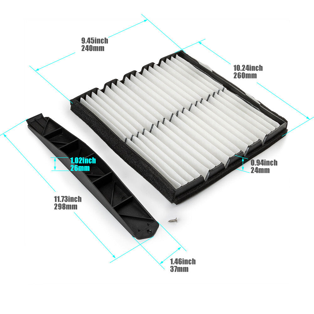 Cabin air filter retrofit kit for Silverado Tahoe Avalanche Subur 22759208- n