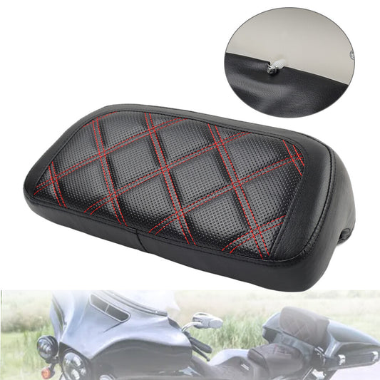 PU Leather Tour Pak Trunk Backrest Pad for Harley Street Glide Road Glide FLTRX Q