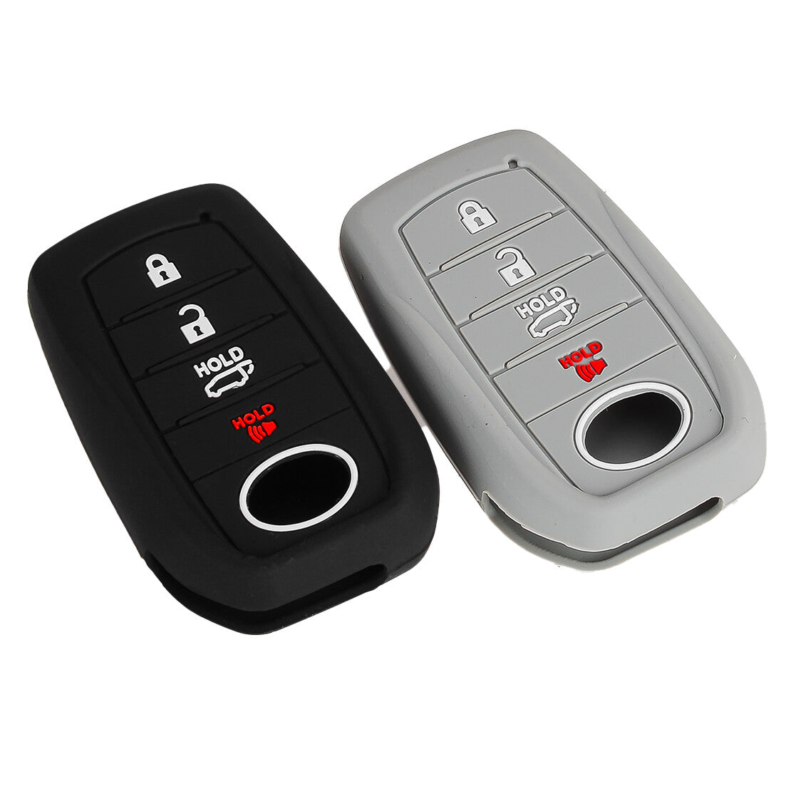 Kit 4 Button Remote Key Cover Fit for Toyota for Corolla Crown for Land Cruiser Venza Q