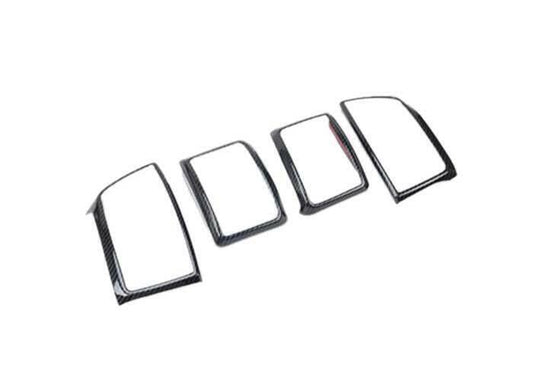 Fit for Ford Ranger 2015-2021 Carbon Fiber Middle Console Air Outlet Vent Trim