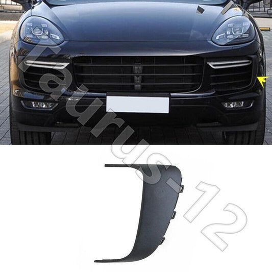 Left front bumper air rail trim frame cover for Porsche for Cayenne GTS 92A 2015-2017
