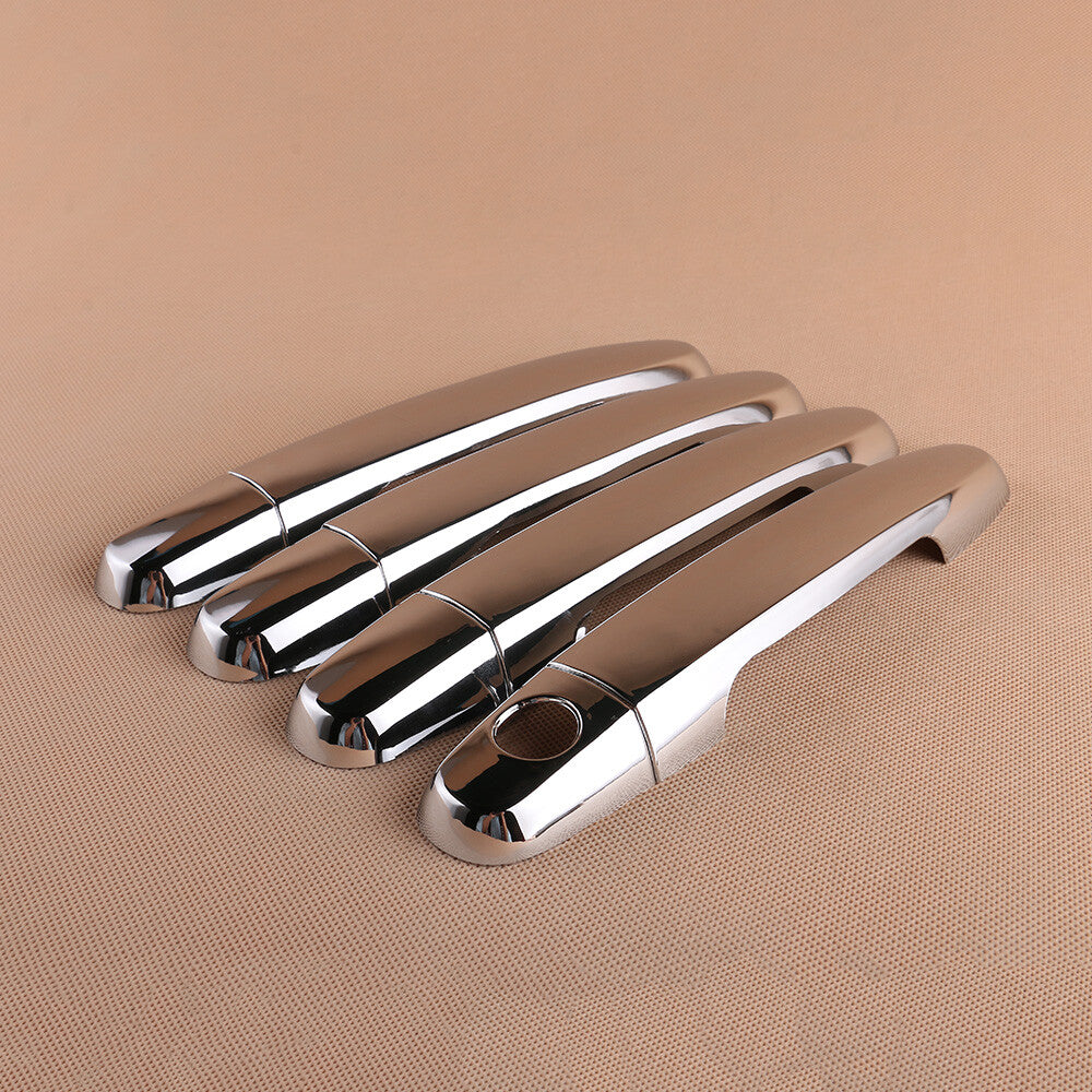 NEW (4pcs) Door Outer Handle Trim Covers Chrome Fits 2009-2013 for Toyota RAV-4