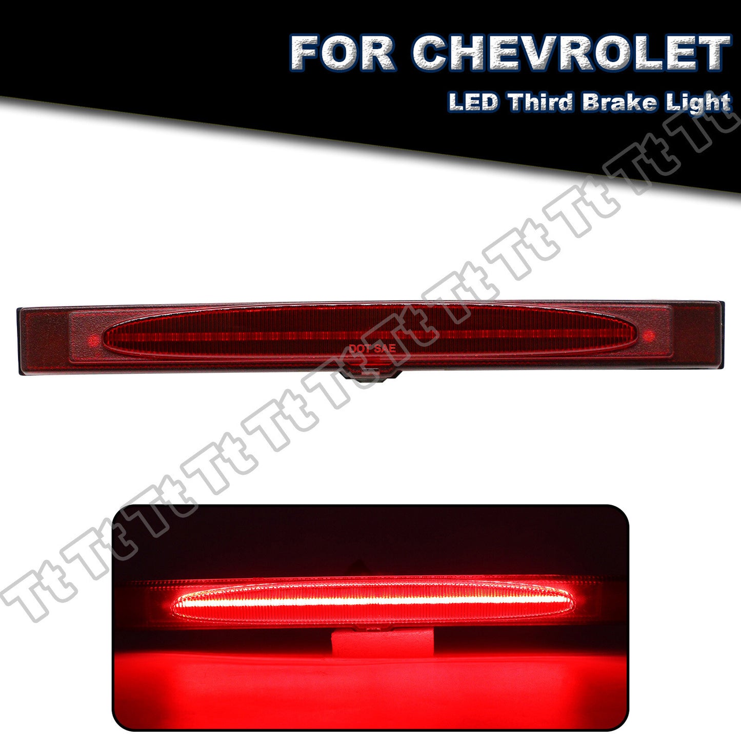 2005-2013 C6 for Corvette F1 with Pyrite LED Triple Red Night Q