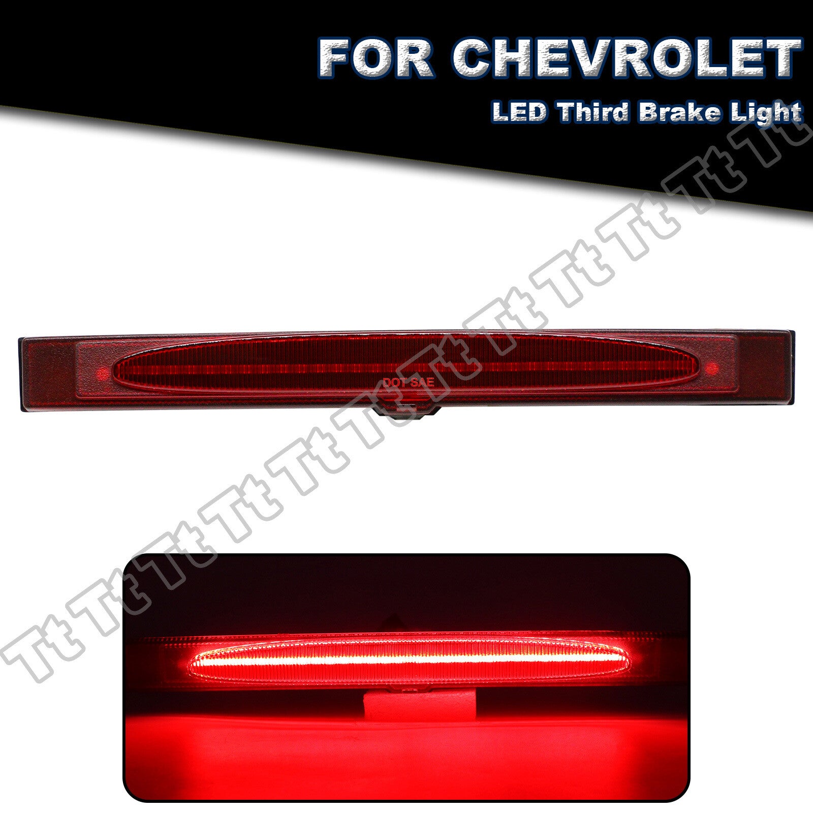 2005-2013 C6 for Corvette F1 with Pyrite LED Triple Red Night Q