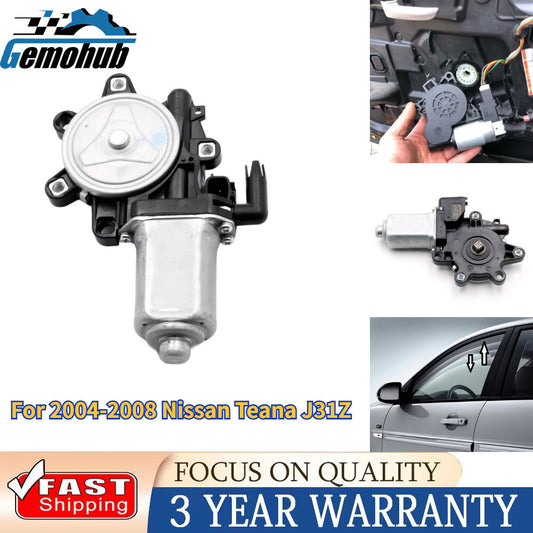 Front Left Driver Power Window Lifter Regulator Motor For 2004-2008 for Nissan Teana