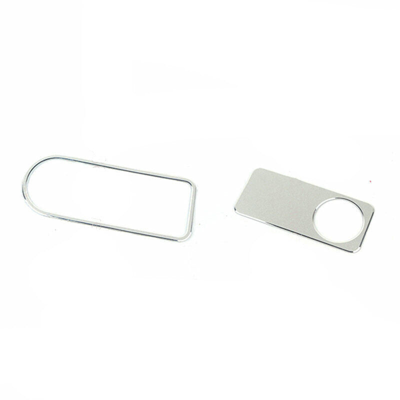 1 Automotive interior accessories Stainless steel clip sunshade vanity mirror- v
