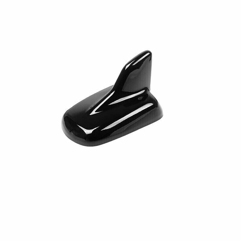 for Audi Q7 2016-19 ABS Black Car Roof Shark Fin Antenna Aerial Molding Trim 1P