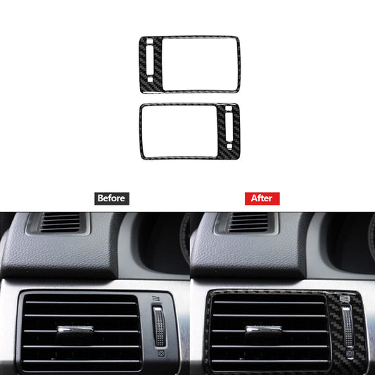 Red Carbon Fiber Power Output Button Trim Cover For Prius 2012-2015 TypeA v