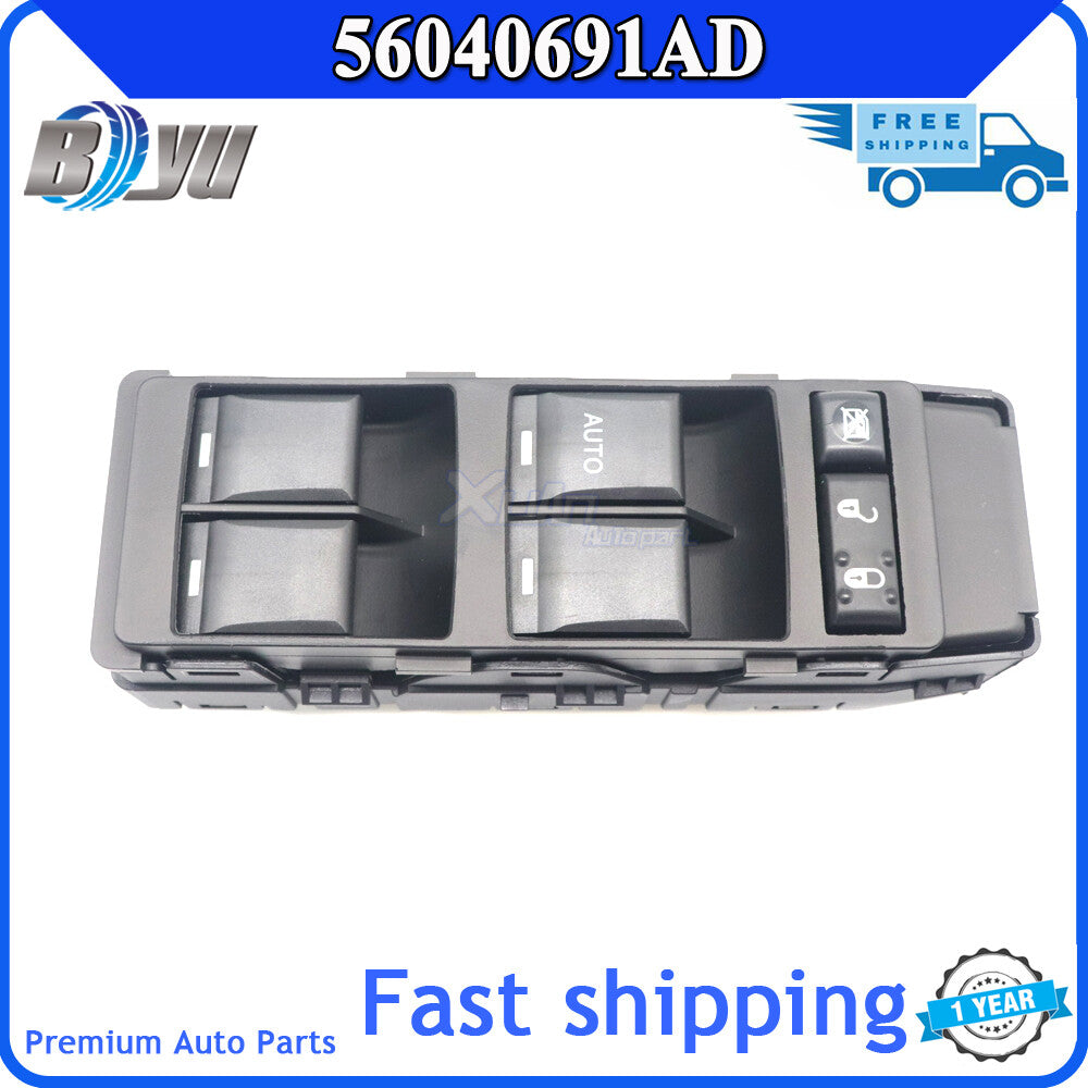 56040691AB Power Window Switch Left Master Applicable to for Chrysler Caliber Compasses 2007-10- v