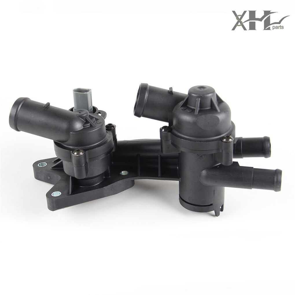 Coolant Thermostat Housing Assembly Fit for VW Polo for SKODA Rapid 03C121111AM Q
