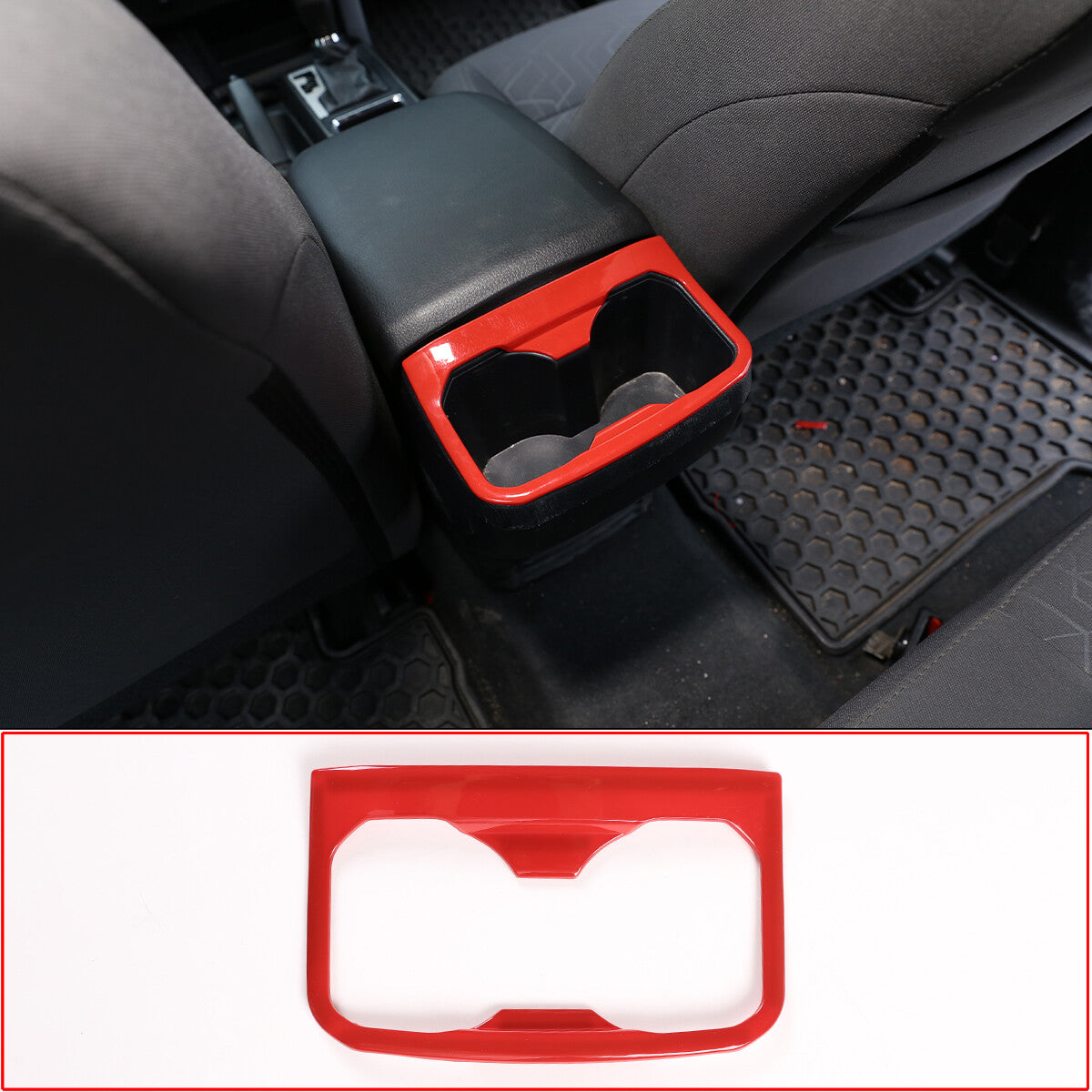ABS carbon fiber tailgate handle decorative frame suitable for Tacoma 2006-2015- v