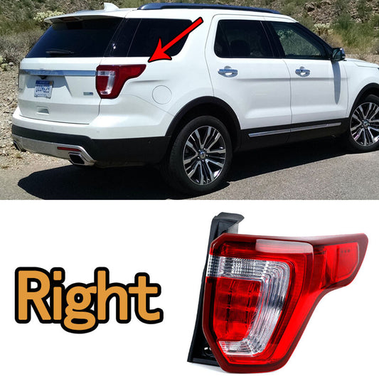 Right for Ford Explorer 2016 2017-2019 Rear Brake Lamp Tail Light Passenger Side