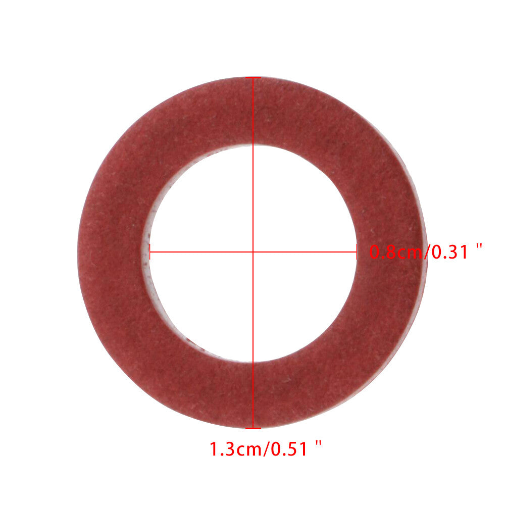 90430-08020-00 90430-08003 Lower Unit Drain Plug Gasket X5PCS for Yamaha Red Q