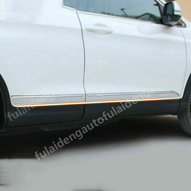 for Honda CR-V 2012-16 ABS Chrome Side Door Body Cover Anticollision Trim Set 4x