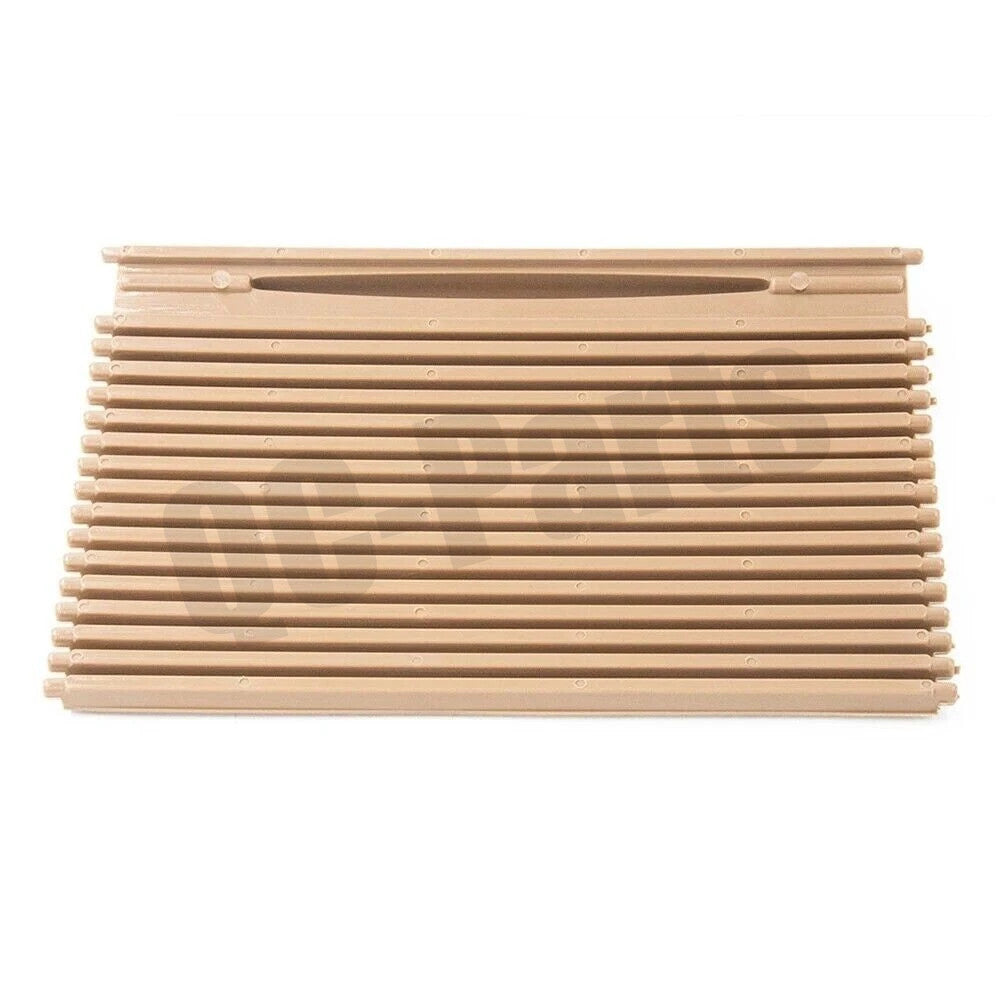 Beige console cup holder roll-up cover kit for Porsche for Cayenne 2003-2010 Q