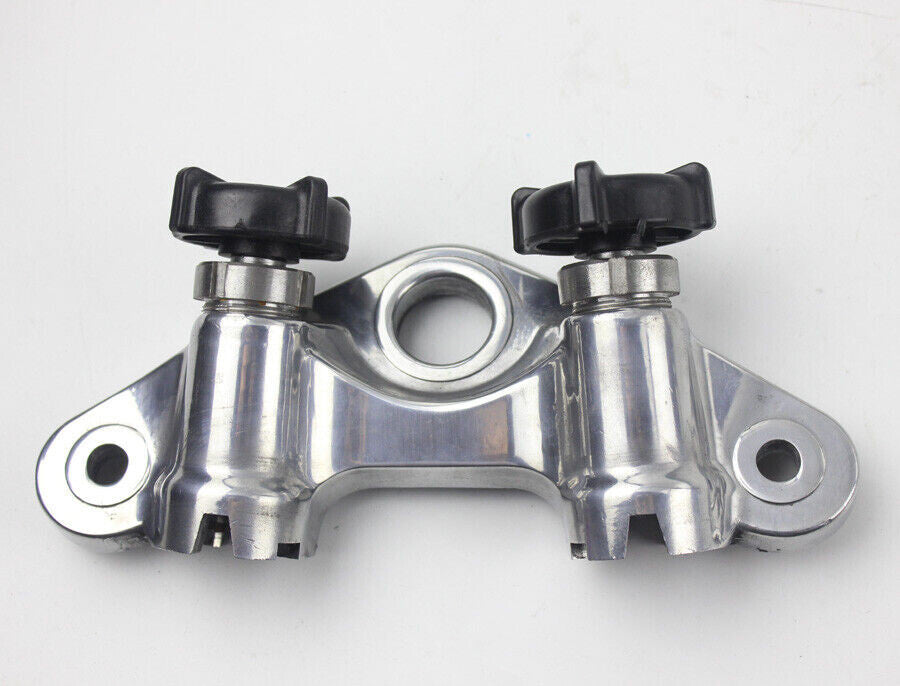Polished Alloy Top Tripple Clamp Knob Nuts for Honda Dax CT70 Trail CT 70 Bikes