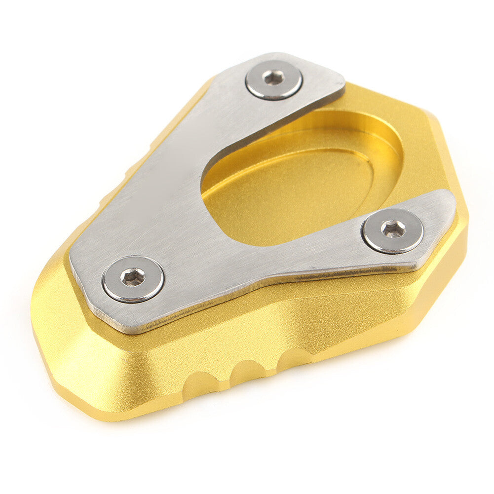 Motorcycle Kickstand Side Stand Pad Extension for Kawasaki ZX-10R 2011-2023 GOLD Q