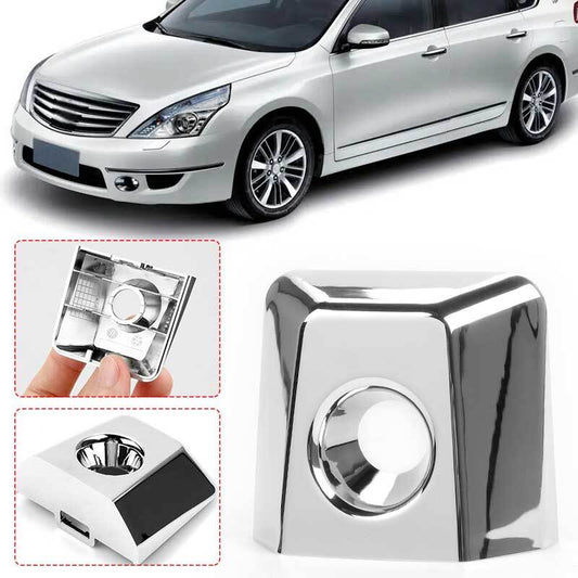 Left Driver Door Handle Key Bezel Cover for Nissan Titan 80647-9FU0B/80647-ZC00A