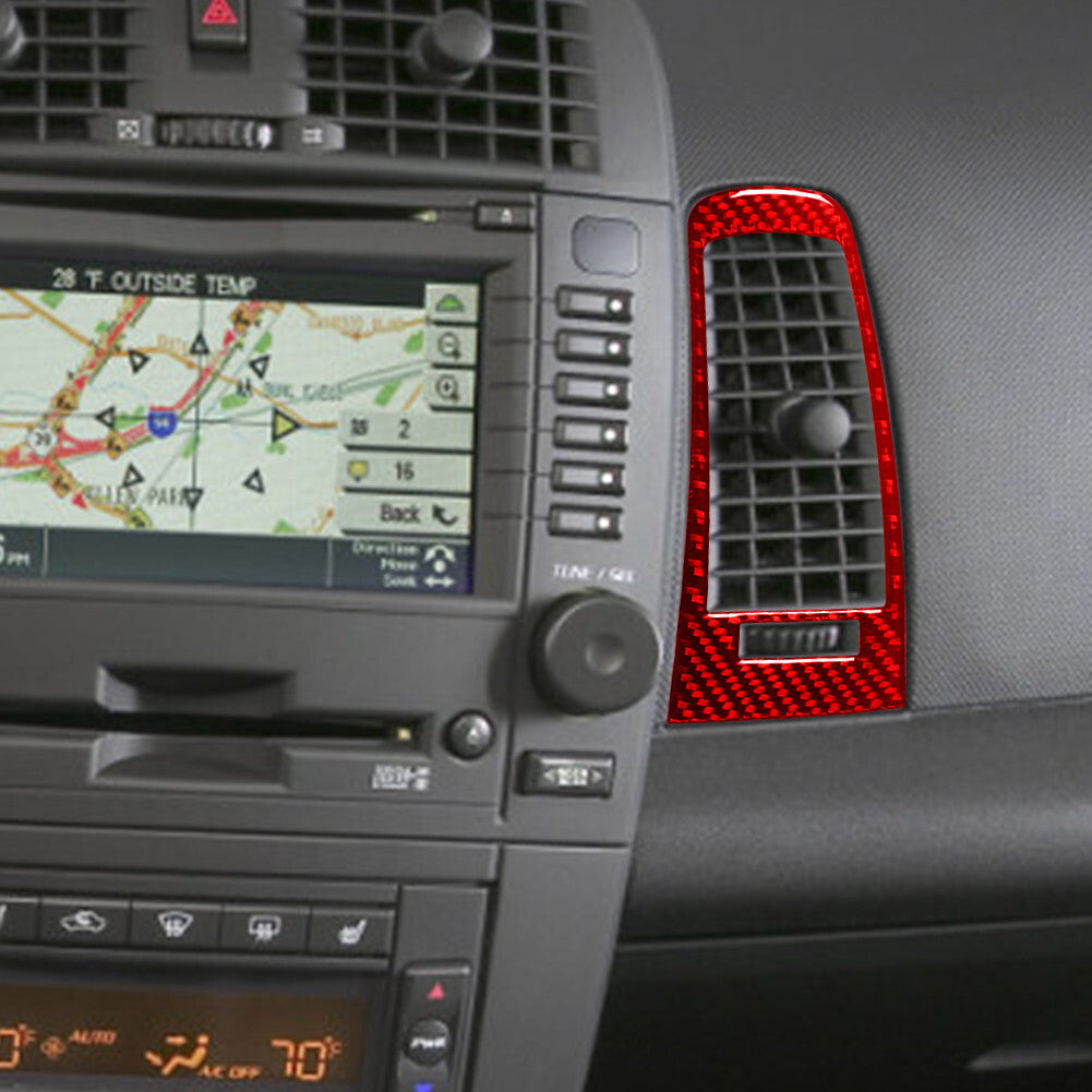 Carbon Fiber Speedmeter Console Cover Trim for Corvette C7 2014-2019 v