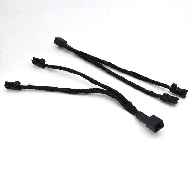 Set 2 SPEAKER ADAPTER PLUGS CABLE Y splitter for Mercedes C CLASS W205 W212 GLC v