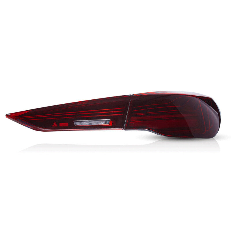 Right-hand VLAND LED taillights for BMW 4 Series 2020+ G22 G23 G26 G82 M4 CSL with red lens